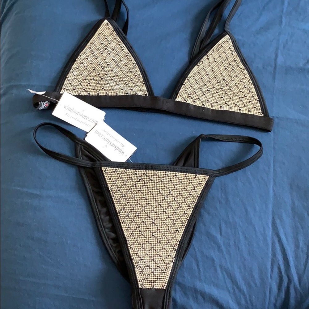 NTW Windsor Bling bikini set size M